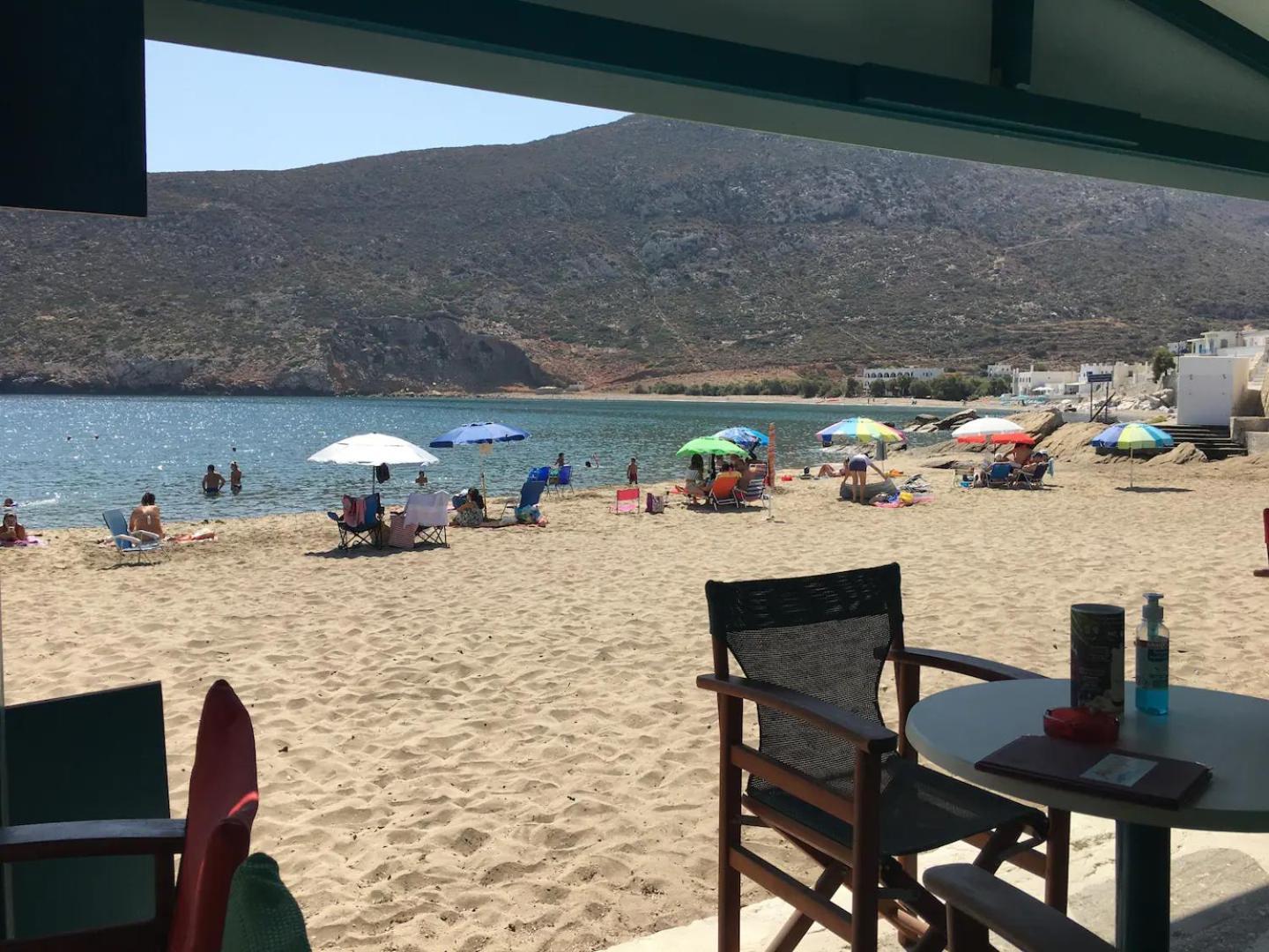 Cozy Studio In Beautiful Apollonas Beach Naxos Exteriér fotografie